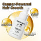 Hair Growth Serum - Copper Peptides GHK-CU & Carbon 60 - Thicker Hair, Beard, Lashes, and Brows. One Month Supply