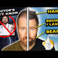 Hair Growth Serum - Copper Peptides GHK-CU & Carbon 60 - Thicker Hair, Beard, Lashes, and Brows. One Month Supply